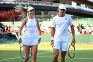 Katie Boulter & Alex de Minaur at Wimbledon